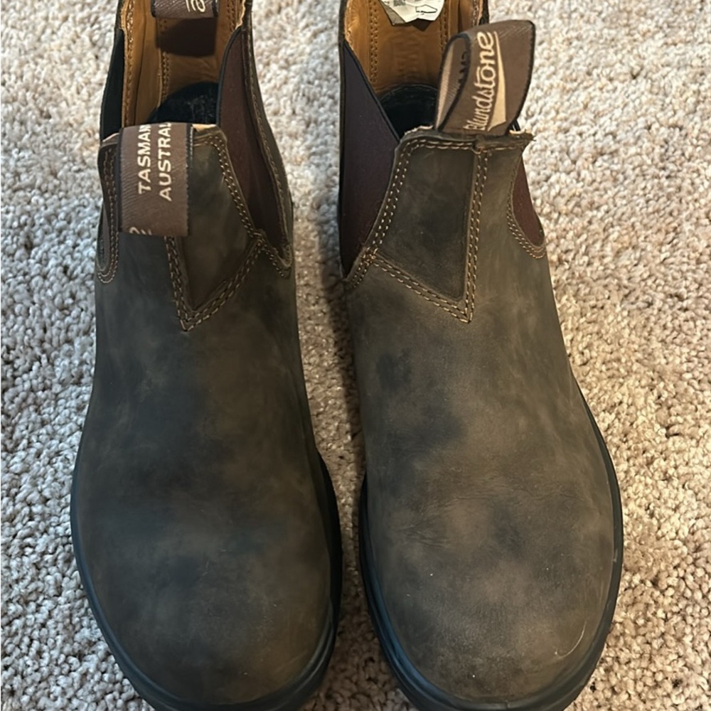 Blundstone Rustic Brown Leather Booties